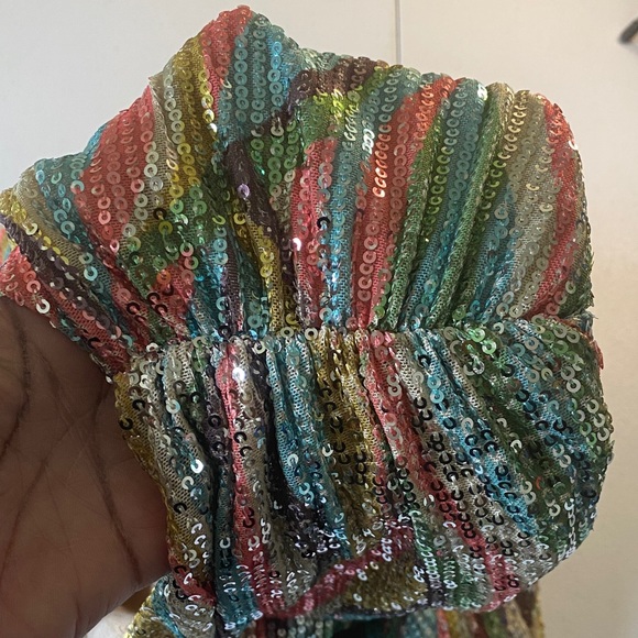 Fashion Nova Vibrant Sequin Dress - Picture 12 of 16